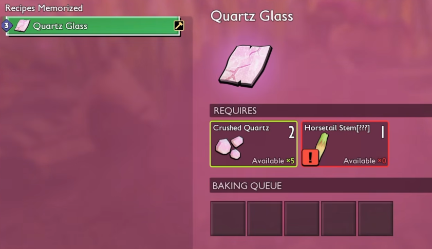 How to Get Quartz Glass in Grounded 2