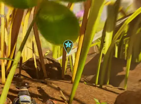 Spider Buggy crossing web terrain toward Upper Park in Grounded 2