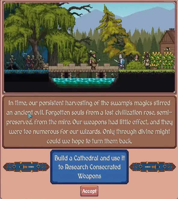 Ancient Evil objective in Hearth and Hamlet