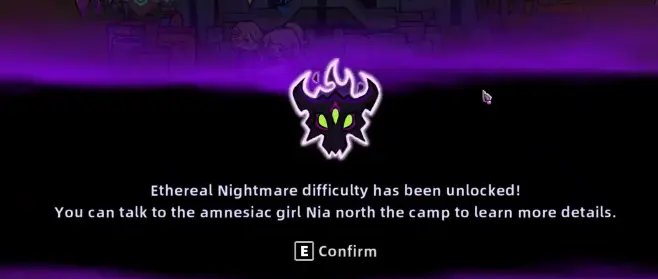 Lost Castle 2 Ethereal Nightmare difficulty unlocked