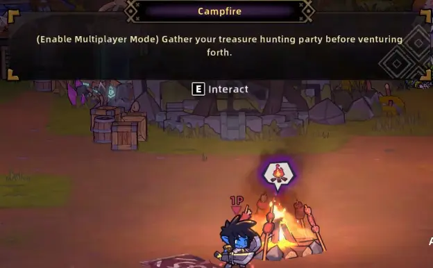 Lost Castle 2 multiplayer room code screen