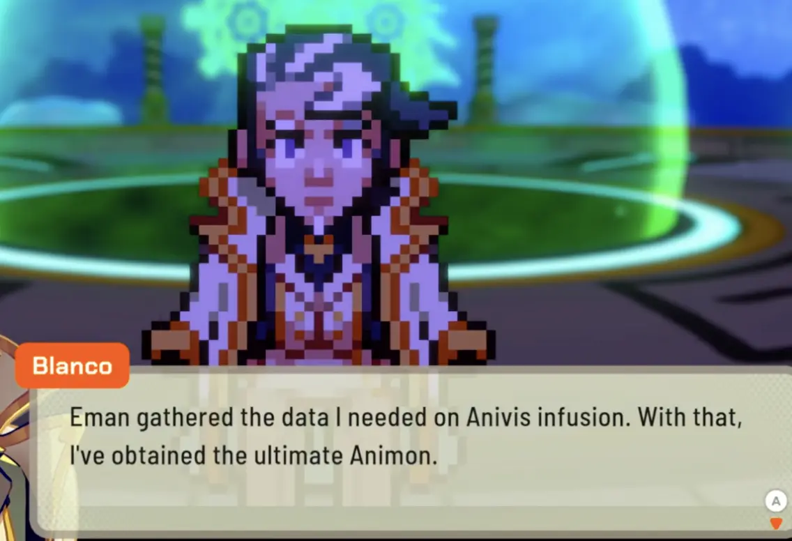 Blanco's mind control fails after the vice-captains are rescued in LumenTale