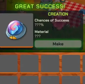 Great Success crafting and save scumming tip in LumenTale