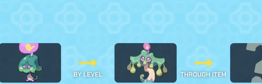 AniWiki showing item, Level+, and trait use evolution clues in LumenTale