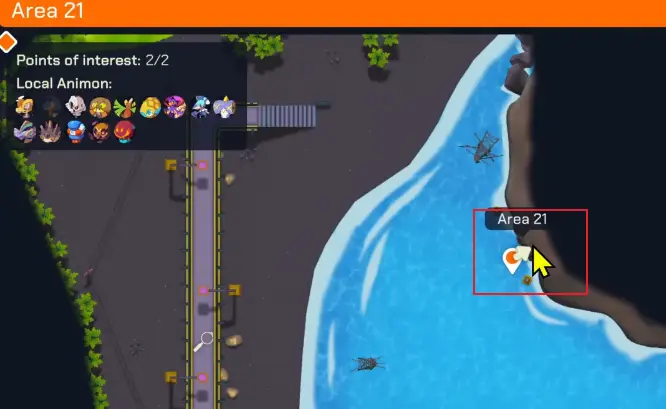 Area 21 cave Infernal Pyrite farming route from Quitbowls in LumenTale