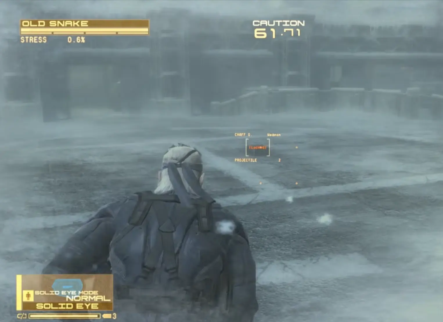 Chaff Grenades reserved for the Shadow Moses portion of an MGS4 Big Boss run