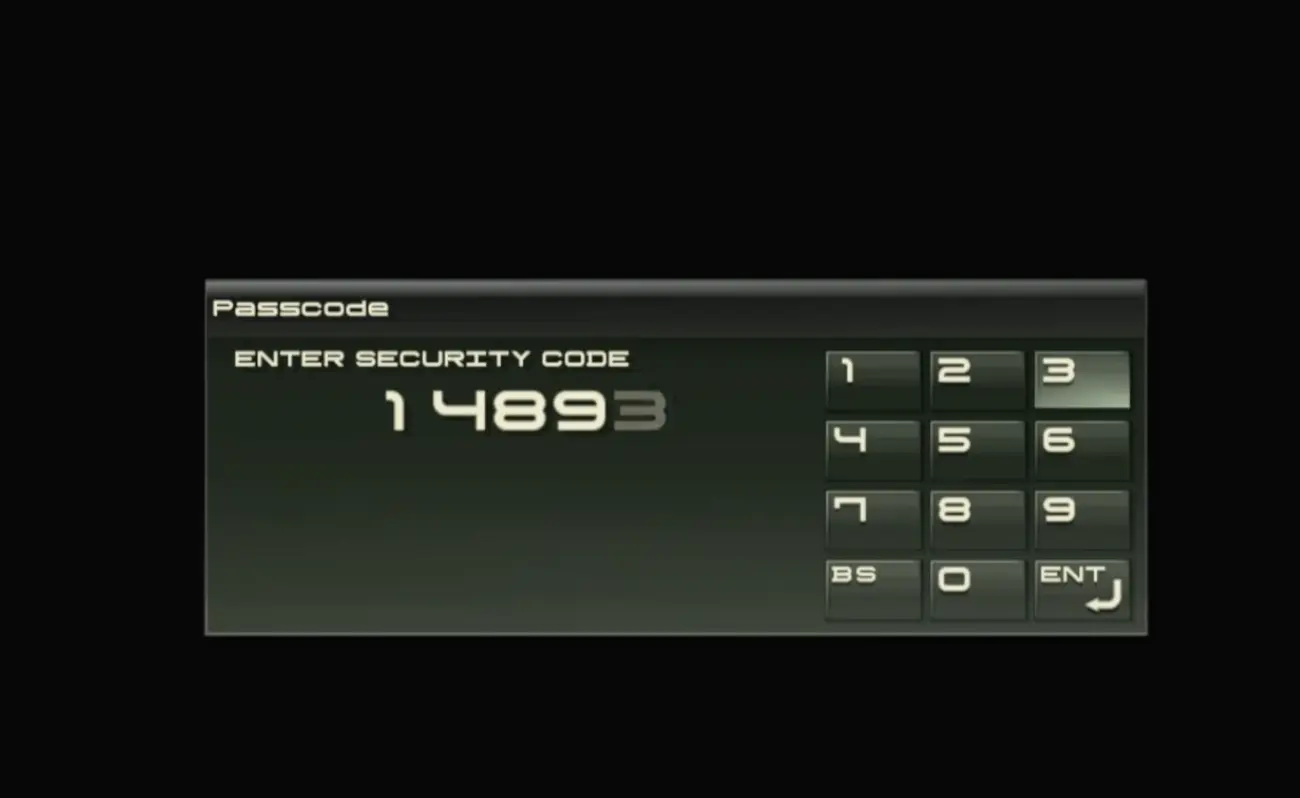 14893 code entered for 100000 Drebin Points in MGS4 Act 4
