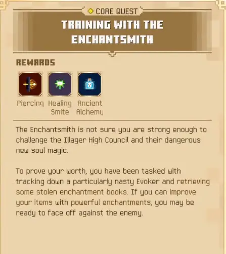 How to Complete Training with the Enchantsmith