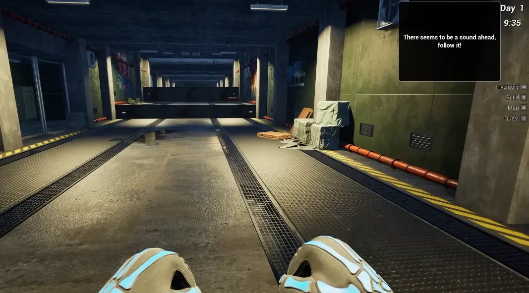 Nuclear Epoch Day 1 tutorial corridor