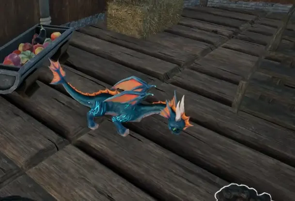 Nuclear Epoch young dragon at the player base