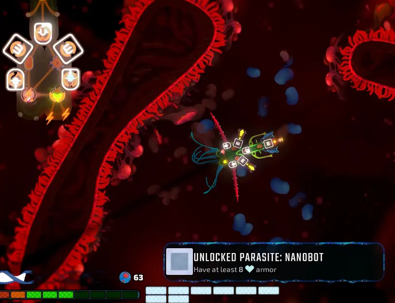 How I Unlock Nanobot by Reaching 8 Armor