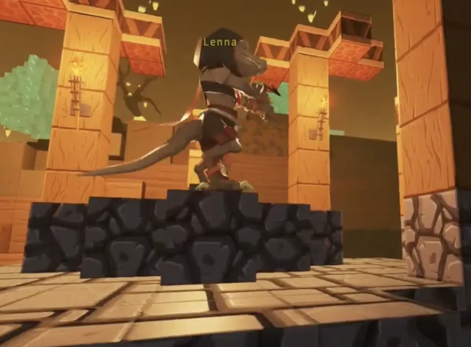 Primal Underfolk Village in PixARK Terracrypt