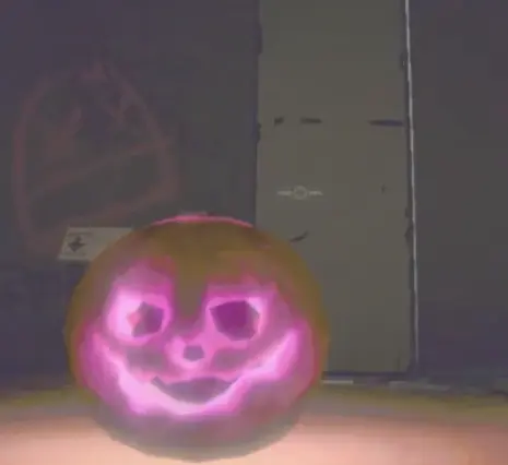 Glowing pumpkin-like appearance after Pony is killed in R.E.P.O.