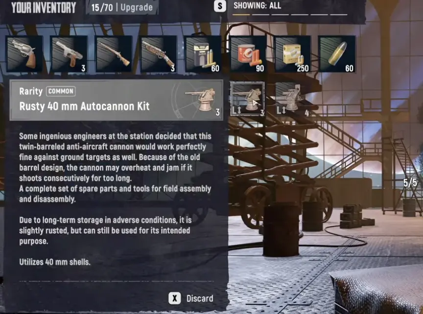 SAND Raiders 40mm and 80mm cannon loadout check for solo players