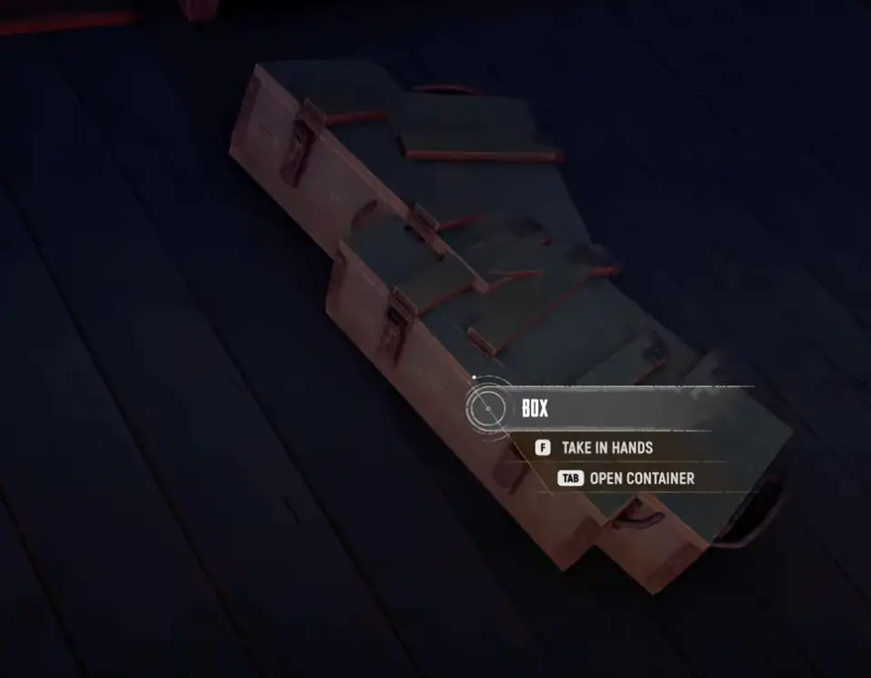 SAND Raiders Upior PvE loot box during a solo route
