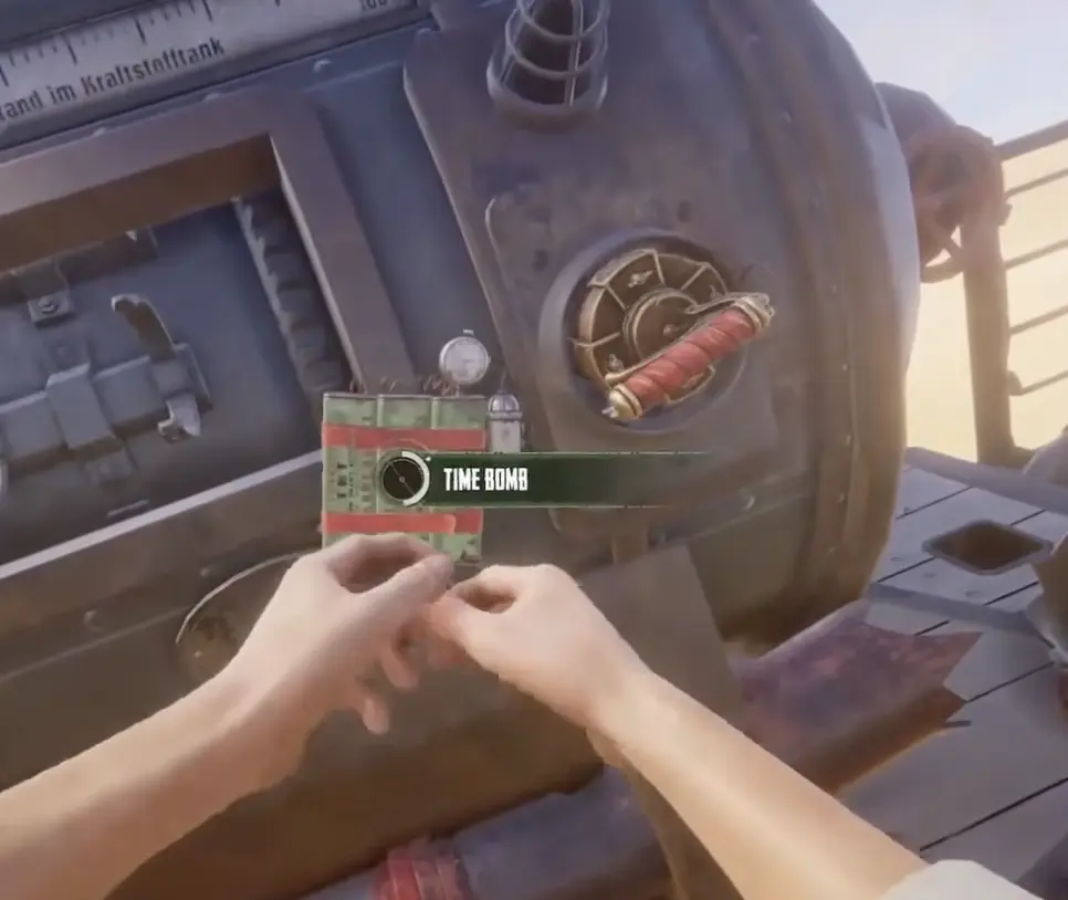 SAND Raiders time bomb used during Trampler boarding