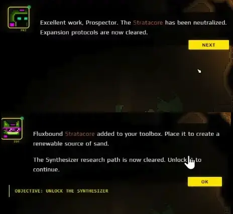 How I Secure the Stratacore and Turn It Into Renewable Sand