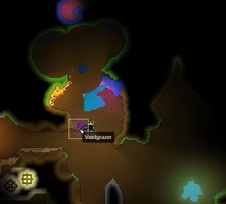 Sandustry Voidgrazer found during underground exploration