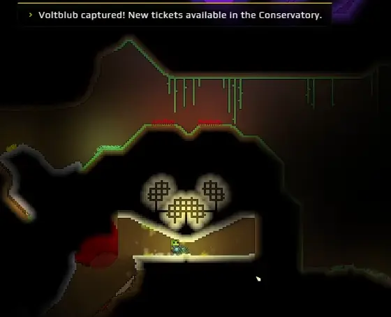 Sandustry Voltblub captured with new Conservatory tickets available