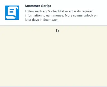 Scammer Script explaining that each app's checklist or required information must be completed to earn money