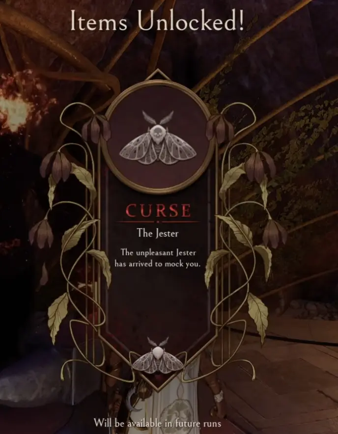 Serpent's Gaze Callings unlocked screen