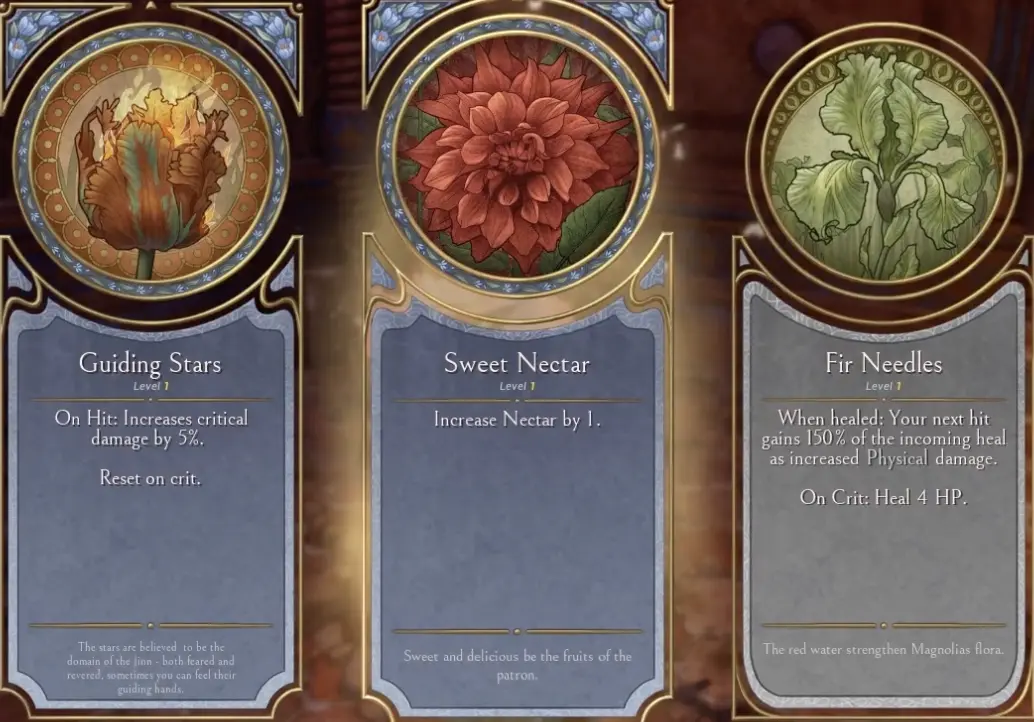 Serpent's Gaze recovery and nectar revive prompt