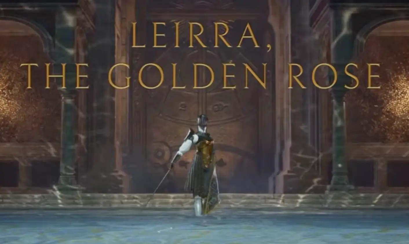 Leirra the Golden Rose boss fight in Serpent's Gaze