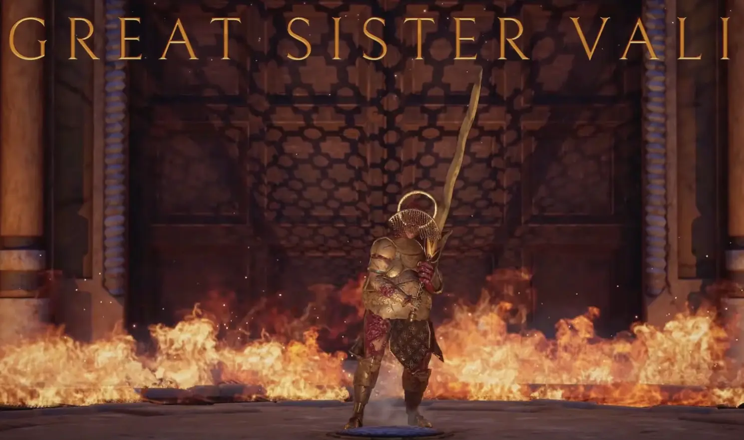 Great Sister Vali boss fight in Serpent's Gaze