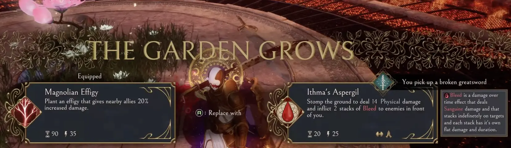 Serpent's Gaze reward choice after Great Sister Vali