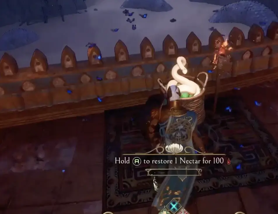 Serpent's Gaze nectar restore shop