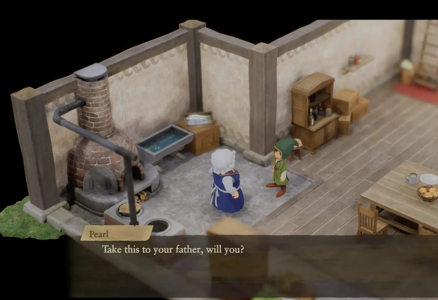 Location of the Fishbel Kitchen Shard in DQ7 Reimagined.