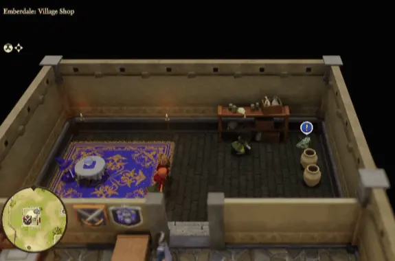 Pamela giving the Green Fragment.