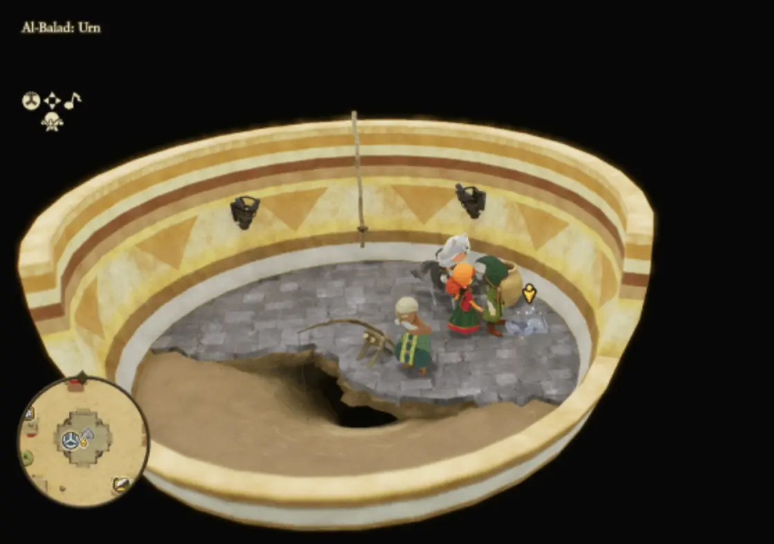 Grey Fragment in Al-Balad Urn