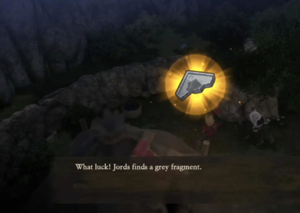 Grey Fragment in Roamer Camp Past