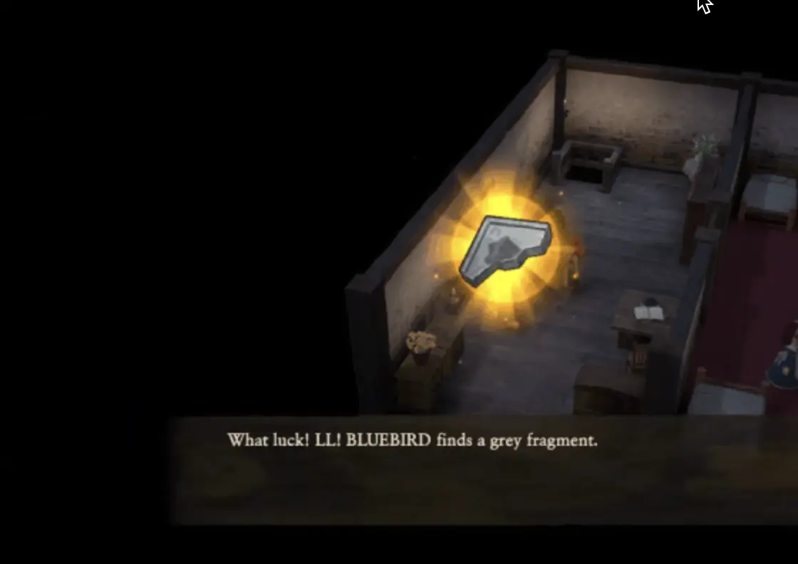 Grey Fragment Wetlock Treasure Room