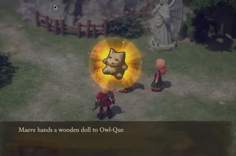 Wooden Doll key item from Matilda DQ7.