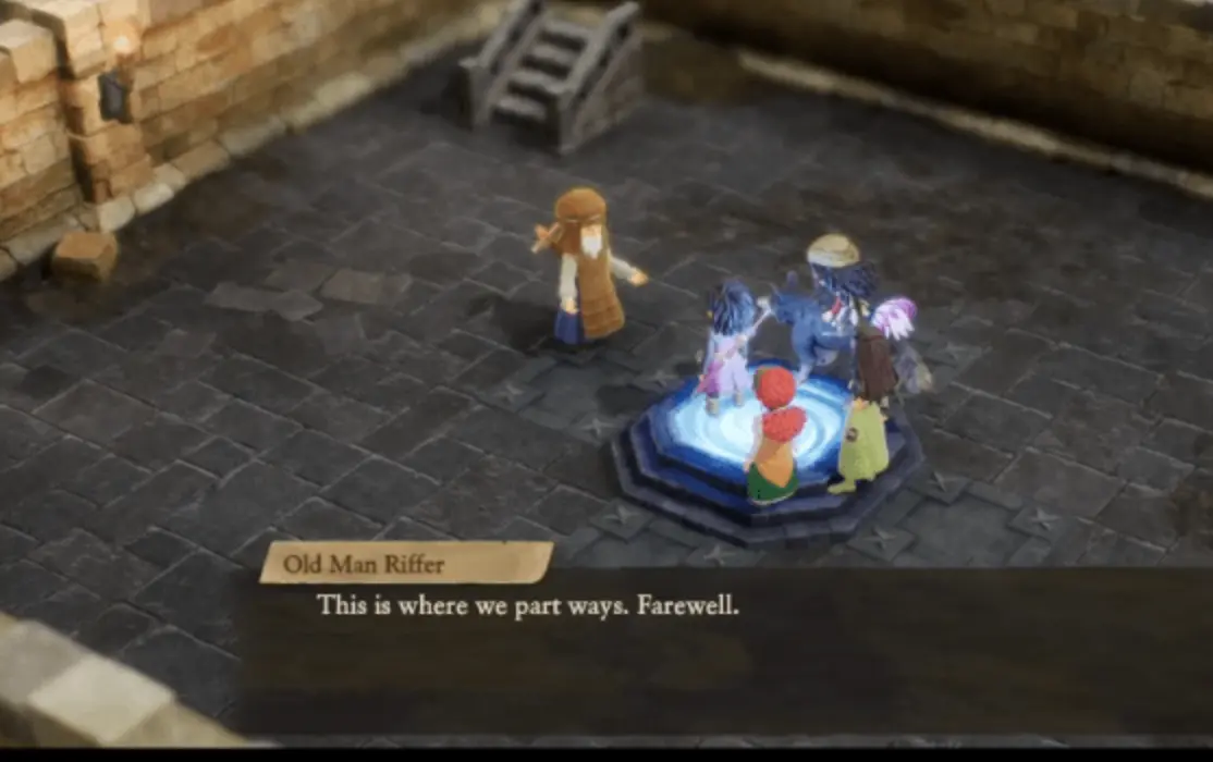 Red Fragment Mayor's House Past