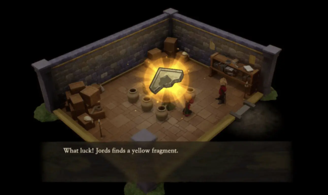 Yellow Fragment in Frobisher Town