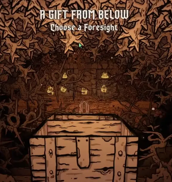Shroom and Gloom Forgotten Path Foresight choice with Hard-Headed