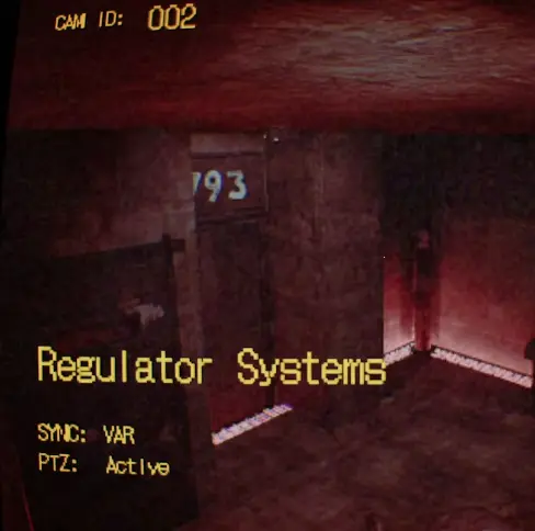 Room 793 on the Regulator Systems camera in Silent Hill Townfall