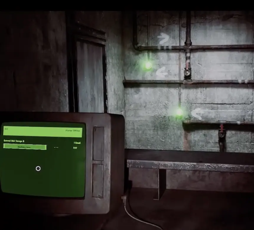 Completed Auxiliary Lines switches in Silent Hill Townfall Part 6