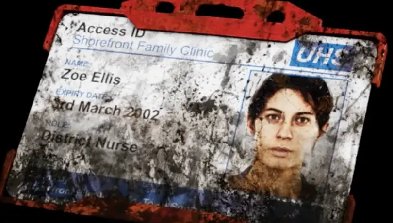 Zoe's Keycard for Shorefront Family Clinic in Silent Hill Townfall