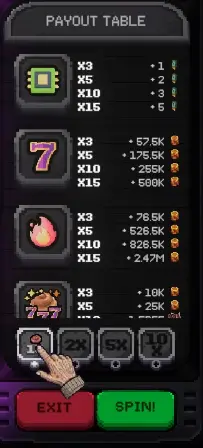 Slots & Diapers late CraptoMachine grind for a 15X match