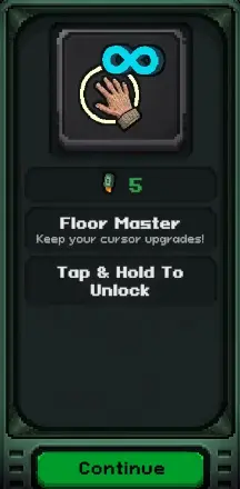 Slots & Diapers Floor Master perma skill