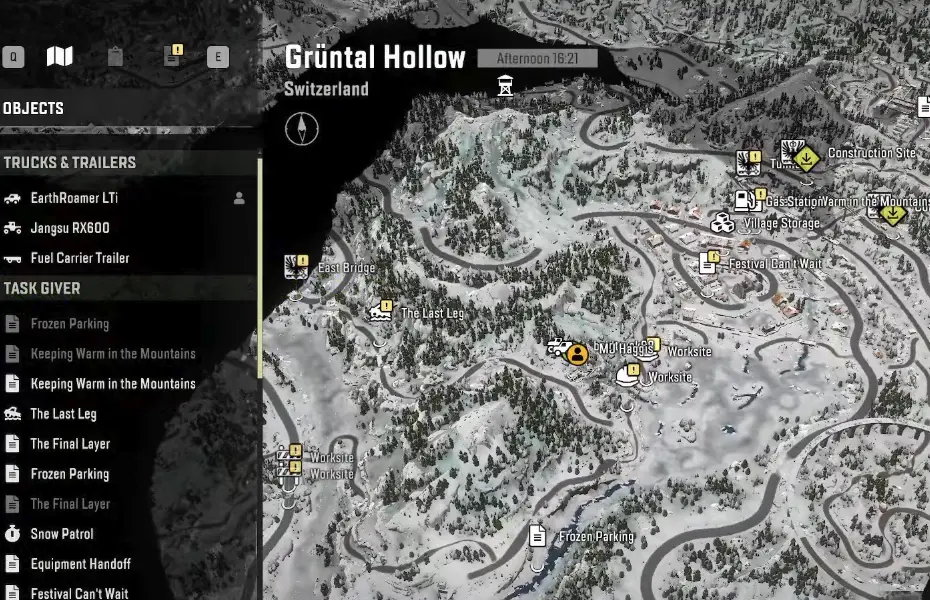 SnowRunner Switzerland Walkthrough: What to Do First