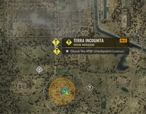 Cost of Hope DLC mission tag in the STALKER 2 PDA