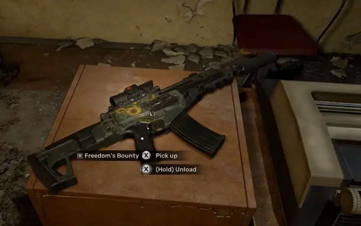 Freedom's Bounty and Stranger's Rifle rewards from Territory War