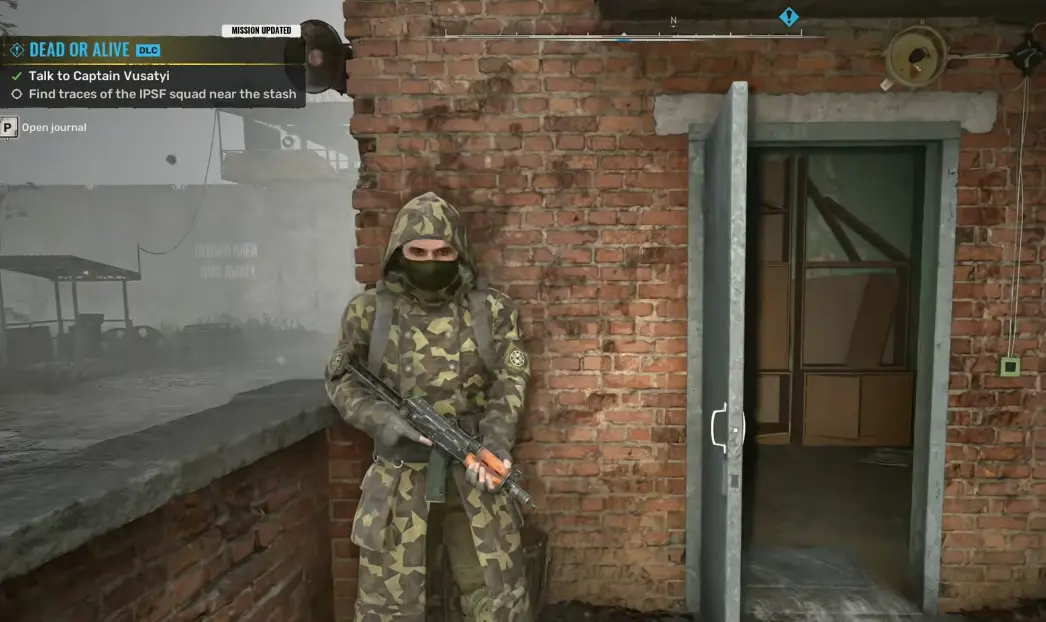 IPSF checkpoint used to enter the Iron Forest in STALKER 2 Cost of Hope