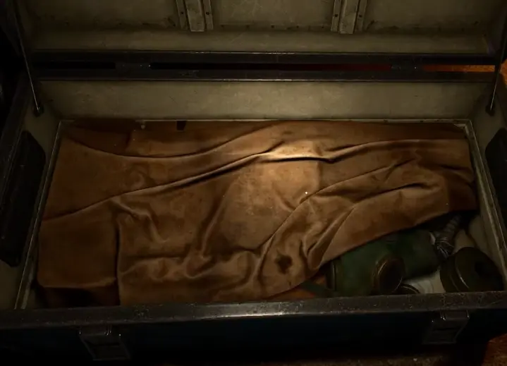Rifled Barrel unique weapon inside Otter's chest