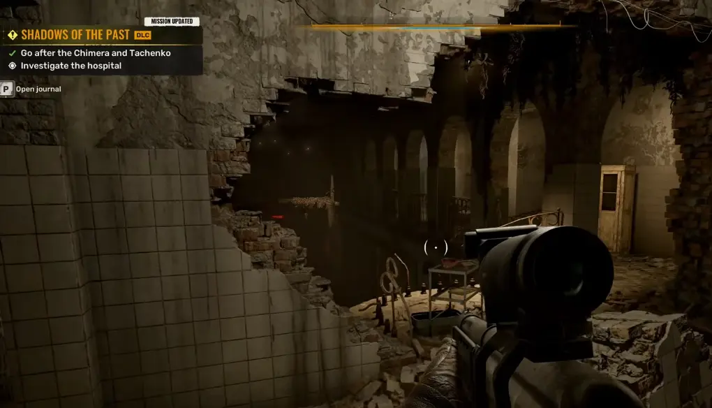Hospital route during Shadows of the Past in STALKER 2 Cost of Hope